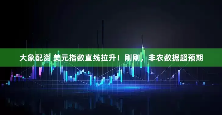 大象配资 美元指数直线拉升！刚刚，非农数据超预期