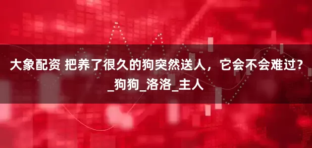 大象配资 把养了很久的狗突然送人，它会不会难过？_狗狗_洛洛_主人